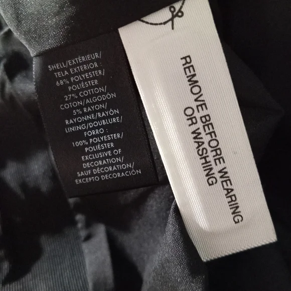 Ann Taylor Textured Mixed Tweed Zip Pocket Jacket In Black Multi Color s… - Picture 13 of 14